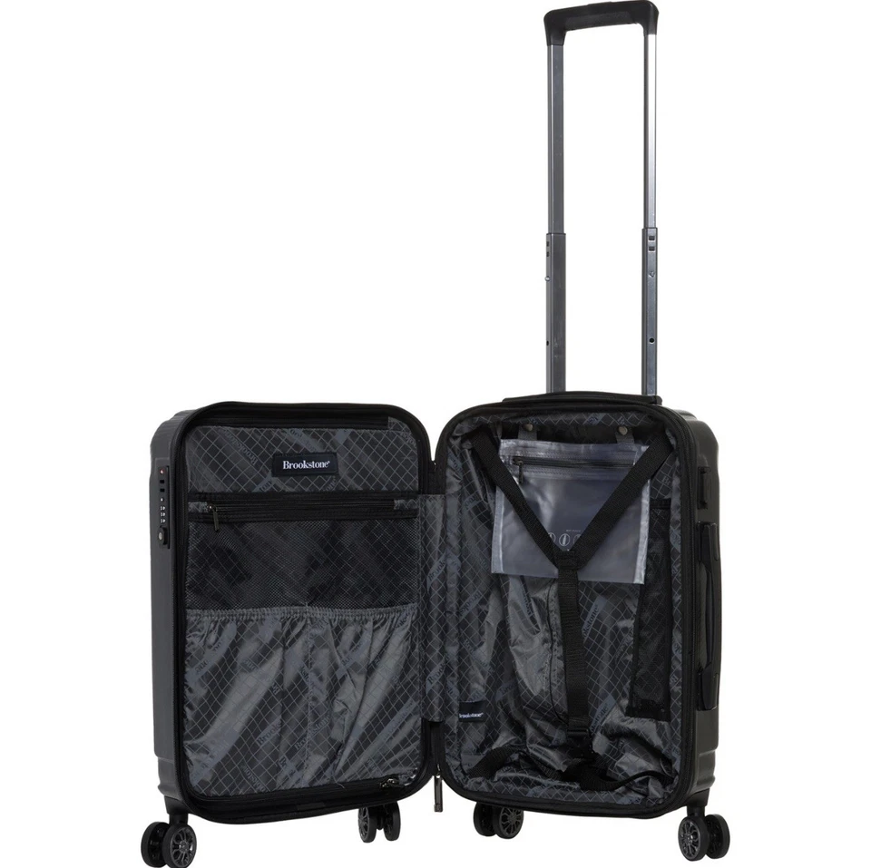 Keane Spinner Suitcase, Charcoal, Carry-On - Image 2 of 4