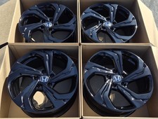 17 Honda Accord Gloss Black Set Oem Original Rims Wheels 2018-2020