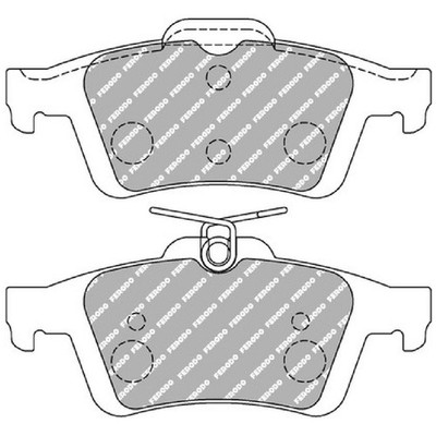 Ferodo Racing Bremsbelagsatz Bremsklötze hinten 24936923