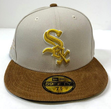 Chicago White Sox MLB NE 2005 World Series Corduroy Visor Fitted Hat