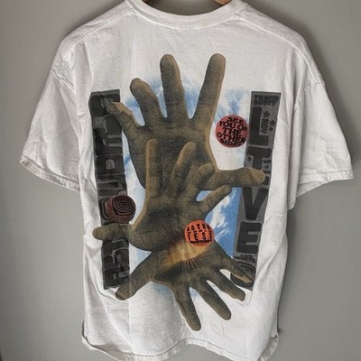 TRAVIS SCOTT Astroworld Festival 2021 UTOPIA HANDS T Shirt L RARE Cactus Jack