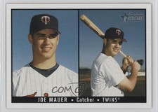 2003 Bowman Heritage Joe Mauer #169 HOF fo7