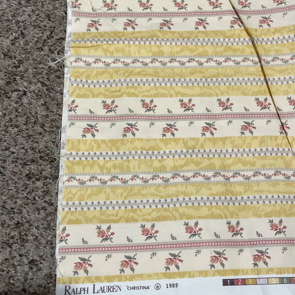 Ralph Lauren Christina Floral 33x58 1989 de colección Foto 3 de 4