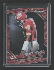 2025 Panini Prizm Black #74 Emmitt Thomas Prizms Football #/225