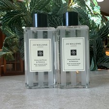Jo Malone English Pear  Freesia Body  Hand Wash Lot Of Two 3.4 Fl Oz/ 100ml