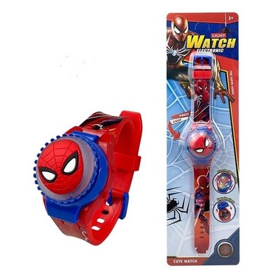 Marvel Spiderman Kinder Digitaluhr LED Blinklicht Kinder Jungen Geschenk
