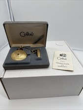 Colibri Pocket Watch Knife Combo. Needs Battery.