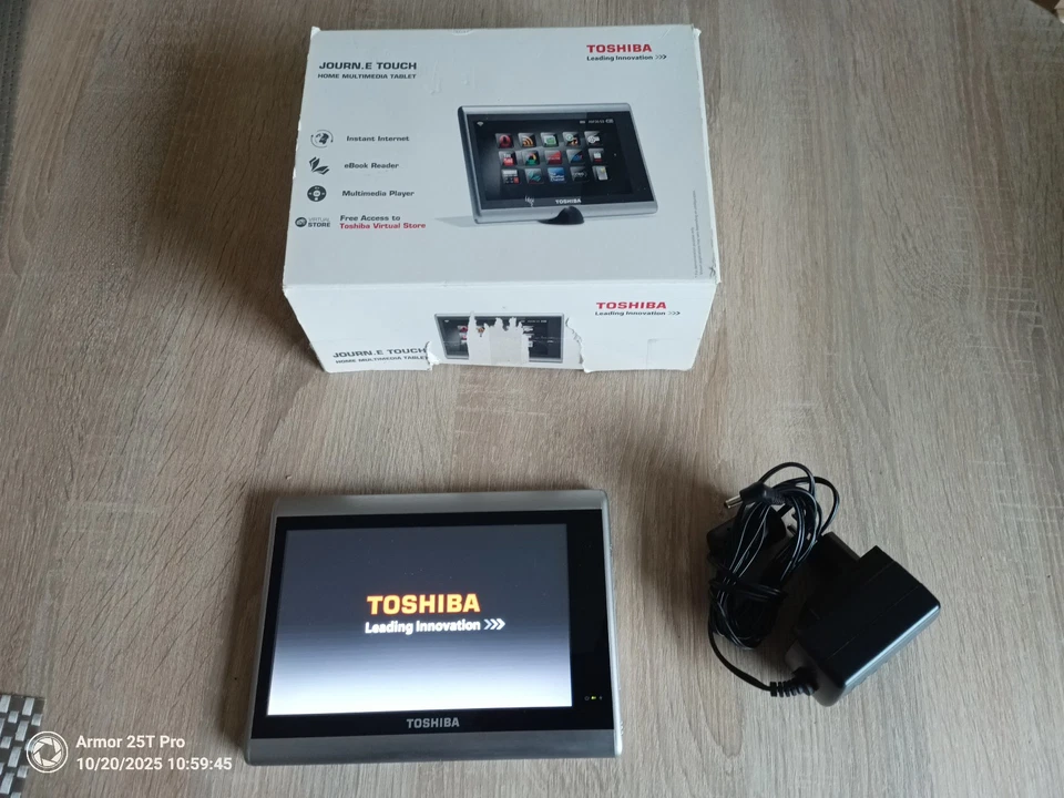 Toshiba Journ.E Touch Tablet  & OVP | Retro Media Player WLAN SD - Bild 4 von 4