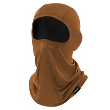 Merino Wool Balaclava Winter Ski Mask for Men  Women One Size, Orange