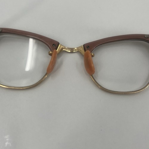 Artcraft Vintage Ornate Cat Eye Rhinestones Eyeglass Frames 1/10 12k GF 22MM - Picture 9 of 12