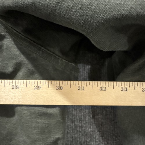 Vintage Carhartt Sherpa Lined Green J141 MOS Canvas Workwear Jacke Herren Gr. 3XL - Bild 5 von 11