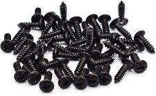 100Pack 4 X 1/2 Stainless Steel Guitar Bass Pickguard Screws Phillips for Fen