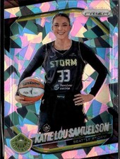 2025 Panini Prizm WNBA Katie Lou Samuelson 82 Seattle Storm Ice Prizms