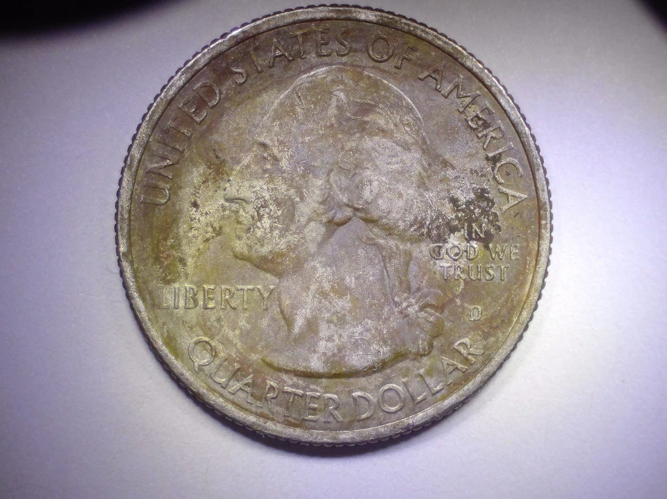 2014 D Florida Everglades Quarter Strong Die Clash - Image 2 of 4