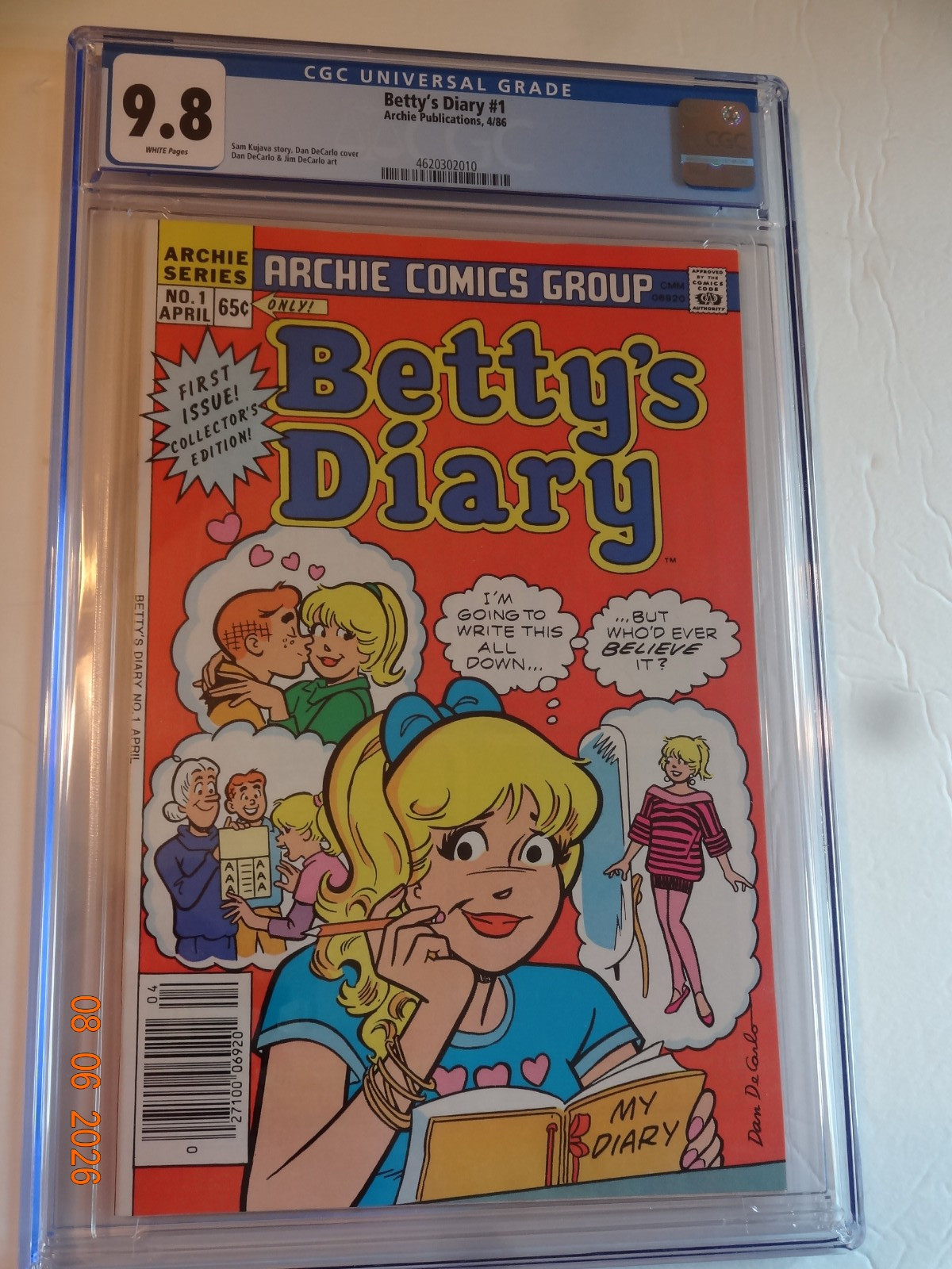 Betty's Diary #1 Value - GoCollect