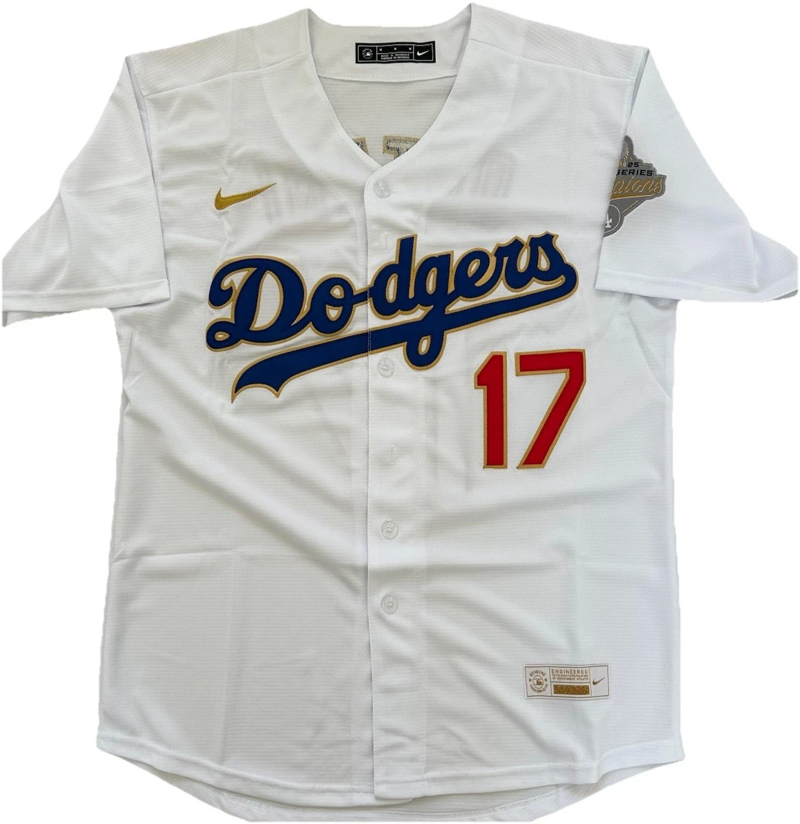 非売品・限定品】LA Dodgers マックス・マンシー ゴールドジャージの