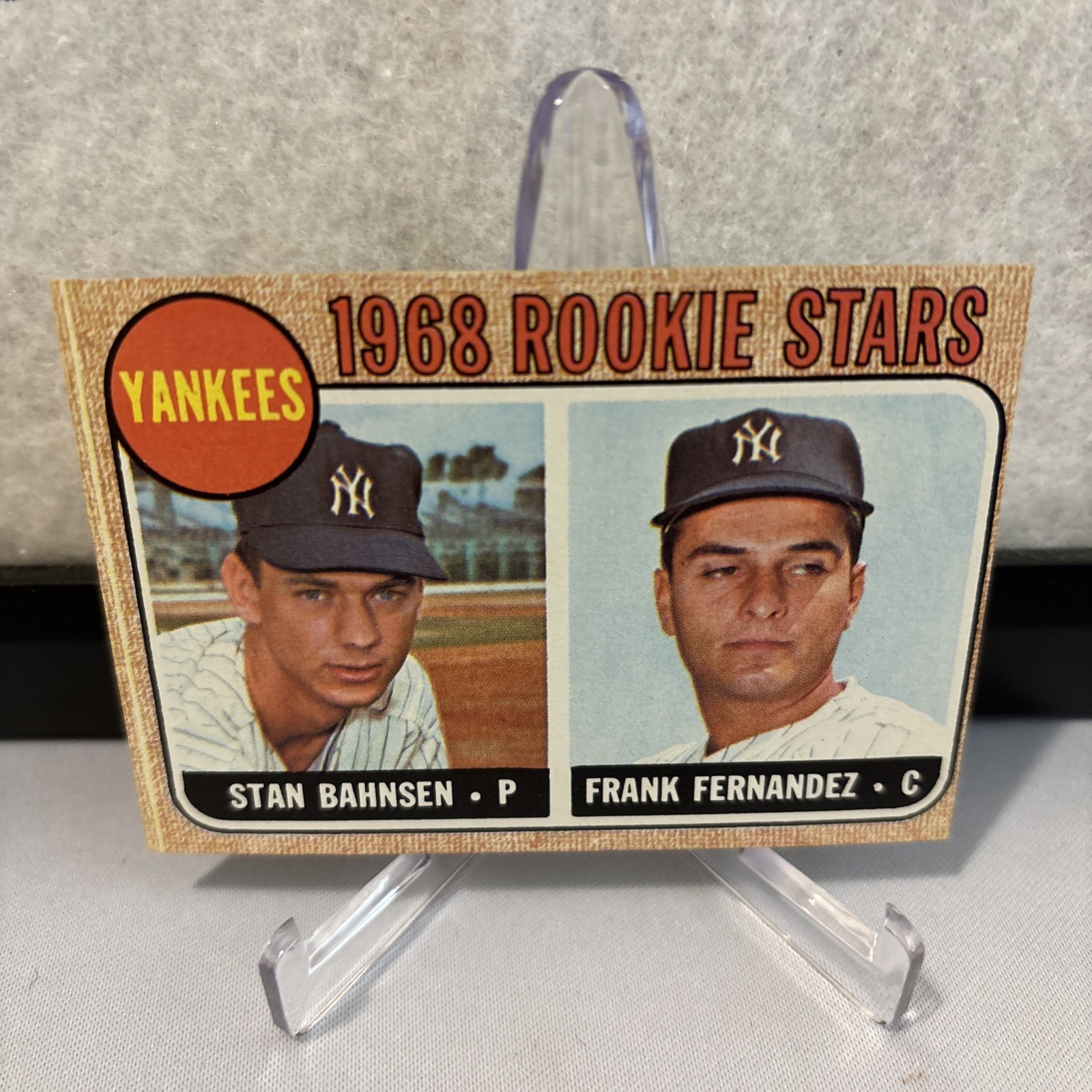 1968 Topps - 1968 Rookie Stars Stan Bahnsen, Frank Fernandez #214
