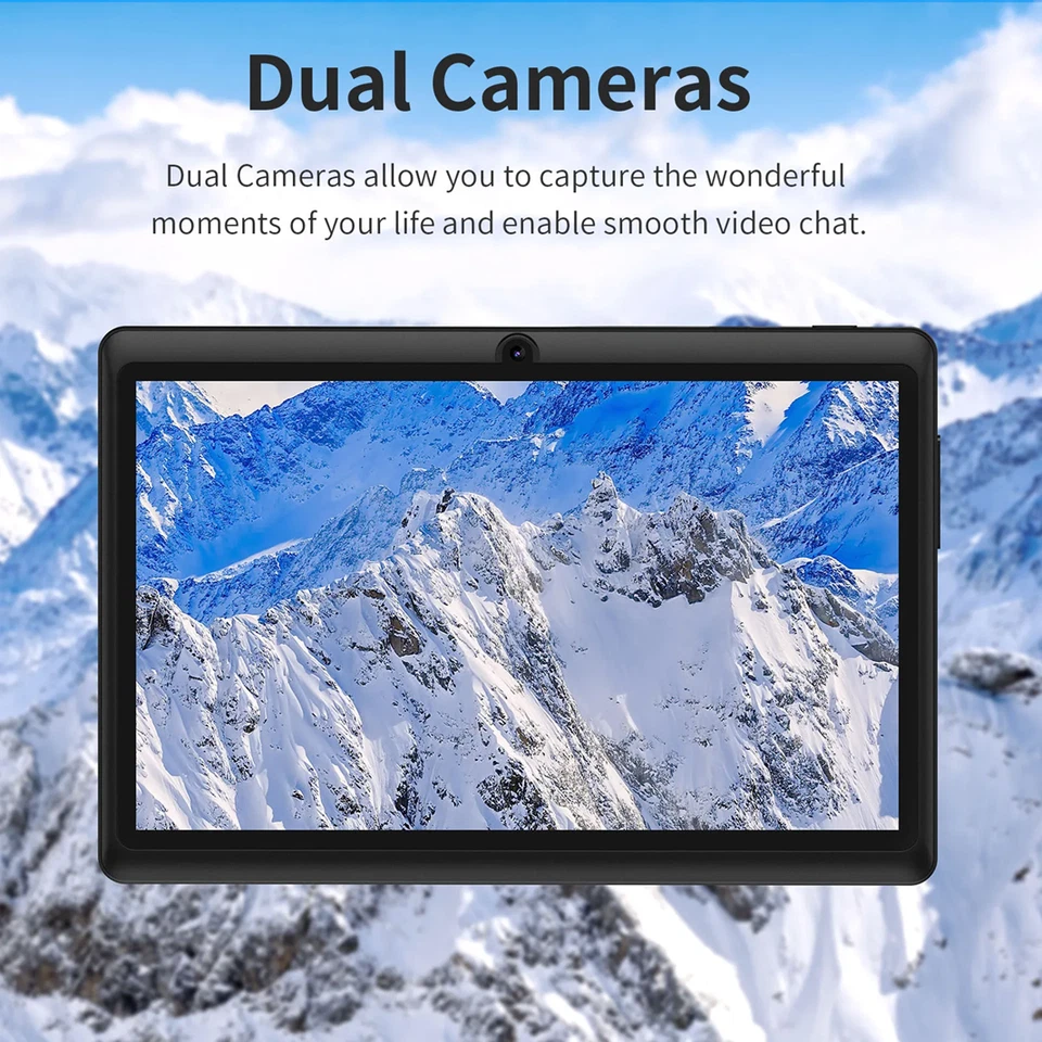NEW Portable 7-inch Android Tablets 4GB+32GB Dual Camera WIFI with Case - Image 4 of 4