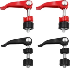 4 Pack Lawn Mower Handle Bolts Quick Release Pressing Knob Lug Screw Nut Locking