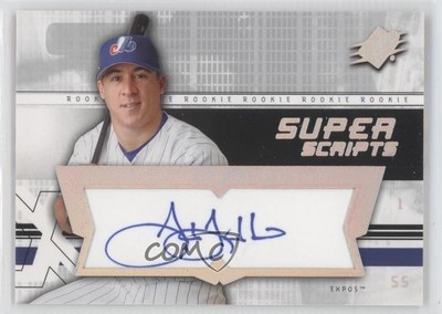 2004 SPx Super Scripts Rookie Auto Josh Labandeira #SU-LA Auto h3a