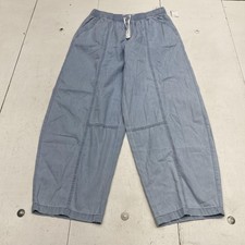 GAP Kids Pants Youth XXL 14-16 Blue Pull-On Barrel Elastic Waist Drawstring