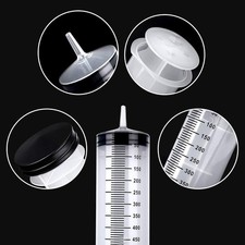100ml/550ml Large Capacity Syringe Reusable Pump Measuring With 1m Tube Feeding