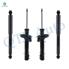 Set 4 Front Suspension Strut Assembly-Rear Shock For 2000-2006 Audi TT Quattro
