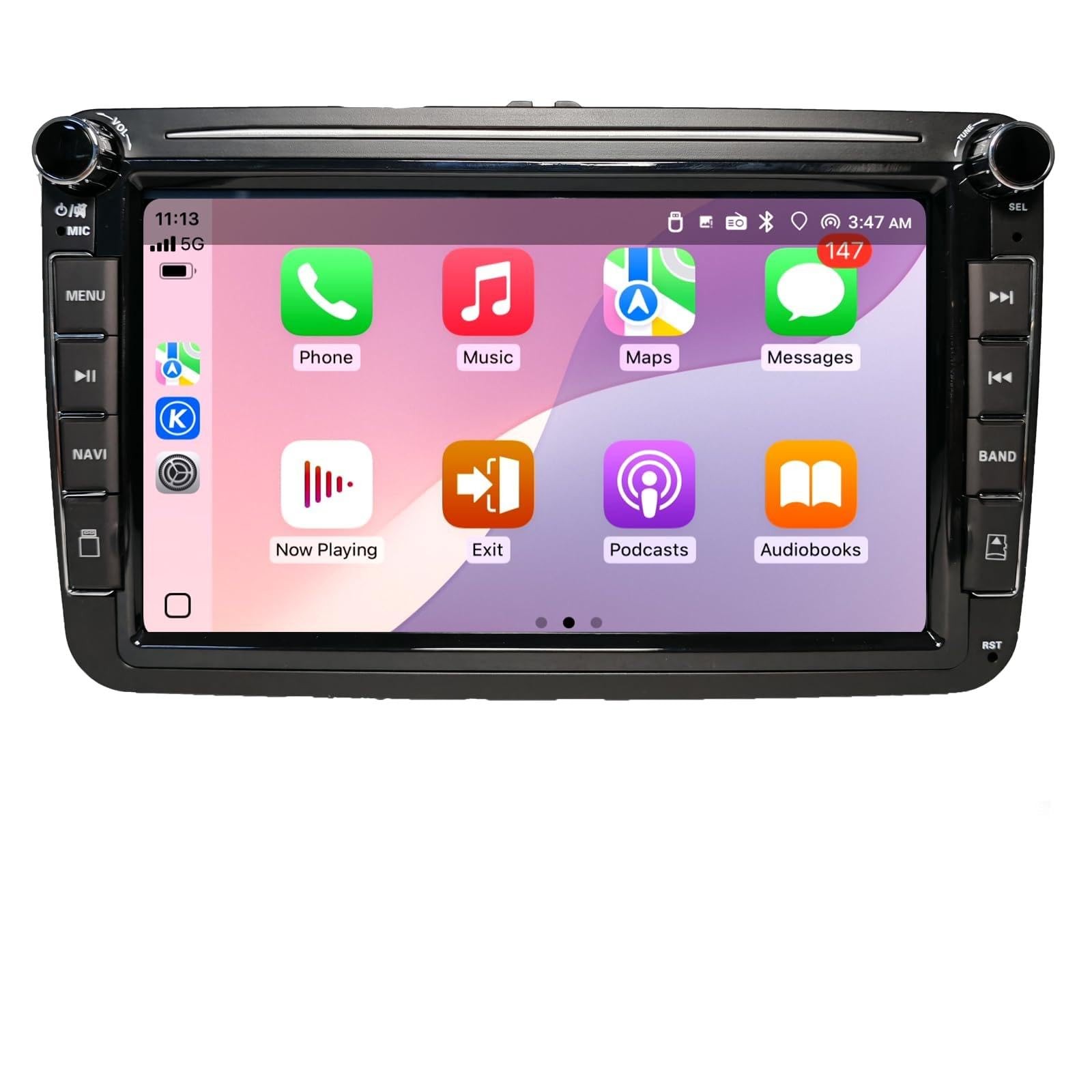 CarPlay Autoradio multi-connectivité compatible avec VW Golf 6 Passat et Polo