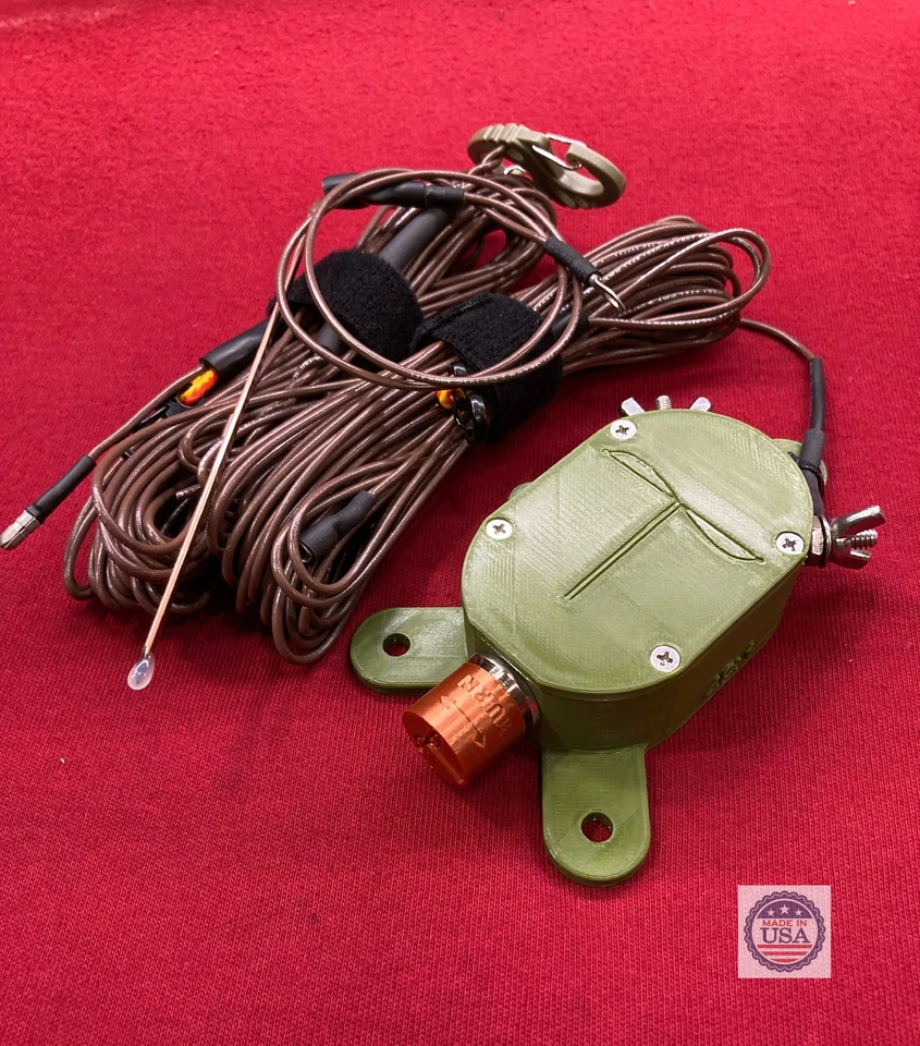 100W No-Tune EFHW End-Fed Half-Wave Antenna 40-10m, Portable Ham Radio - Image 4 of 4