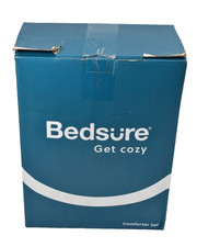 Bedsure Queen Size Comforter Set 7 Piece Bedding All Season Gray Bed In A Bag