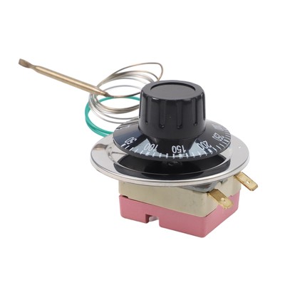 Electric Oven Thermostat Adjustable Temperature Controller Switch 50-300  2 Pin