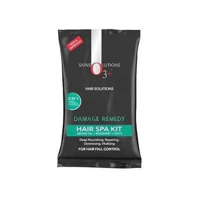 O3+ Hair Spa Kit Infused Argan Oil Rosemary & Oats for Fall Control 30g + 30ml 