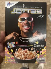 General Mills Justin Jefferson's Jettas Mix Strawberry Lemon Cereal 340g
