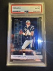 2002 Topps Finest #50 Tom Brady PSA 8