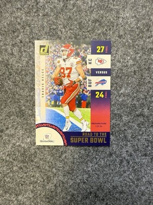 Travis Kelce #SBDR4 - 2024 Panini Donruss - Road To The Super Bowl Chiefs