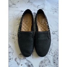Birdies The Starling Woven Loafer In Black Women's Size 7