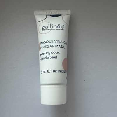 gallinée gallinee face masque vinaigre vinegar mask Probe 5 ml Neu 