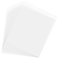 21.3"x 17.7" Acid-Free Picture Sleeve, 60Pack Crystal Clear Sleeves Storage Bag