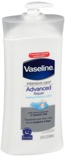 Vaseline Intensive Care Lotion Advanced Repair Unscented 20.3 OZ