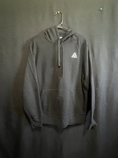 Reebok Women  s Black Pullover Hoodie Fleece Lined Size Medium