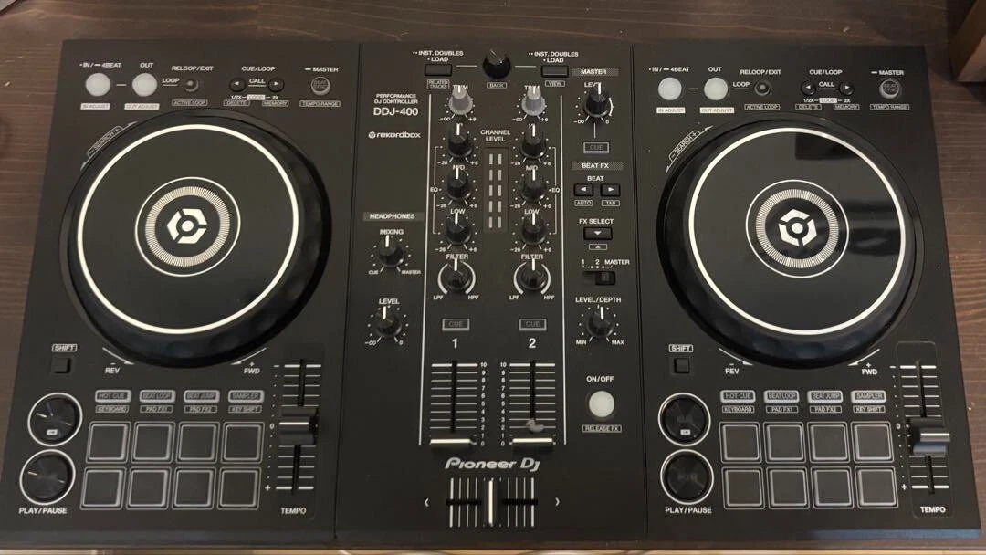 Buy Pioneer DJ DDJ-400 Double Deck Controller - Black online | eBay