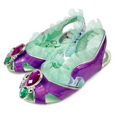 Disney Ariel Costume Footwear Youth 11/12 Dress Up Princess Shoes