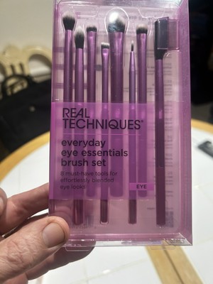 Real Techniques Everyday Eye Essentials Brush Set - Sealed Box & 100% Authentic