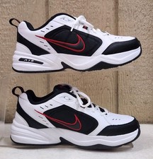 Nike 415445-101 Air Monarch IV Cross Training White Black Red Men's Size 9 NWOB