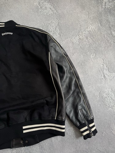 Giacca bomber Alexander McQueen taglia 48 pelle agnello zip lusso streetwear casual - Foto 20 di 24