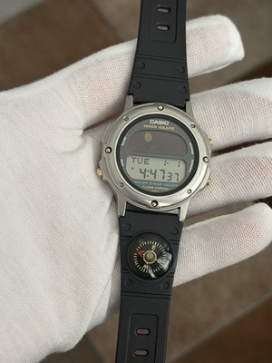 Rare Vintage Casio Moon Graph GMW-61 Men s Digital Sports Watch JDM 1980s
