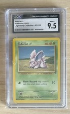 Nidoran 83/110 Legendary Collection CGC 9.5 Mint+ 2002 WOTC on eBay