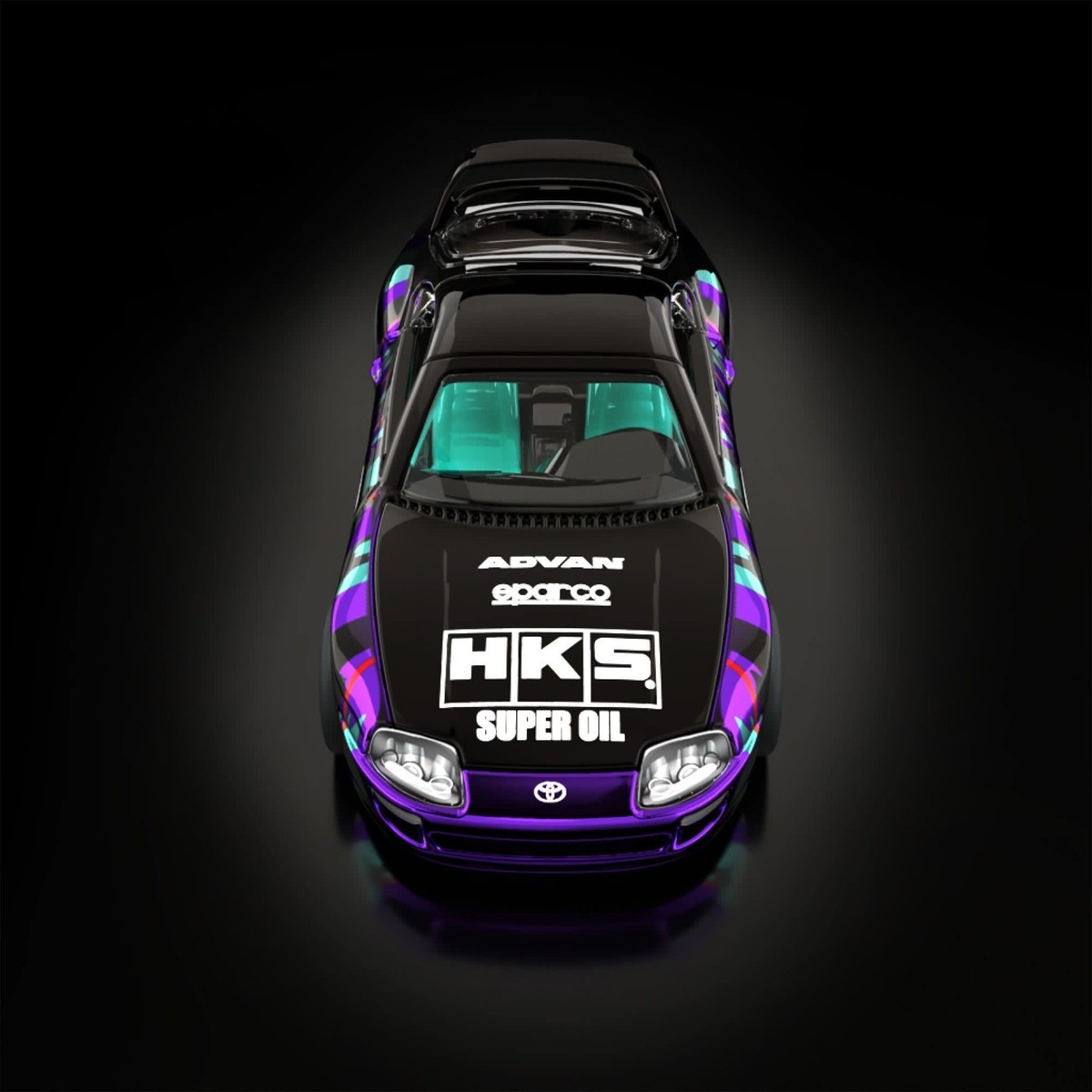 RLC 1997 Toyota Supra HKS 2026 Hot Wheels Exclusive sELECTIONs In