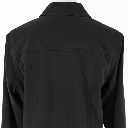 Coldwater Creek Jacket Petites PL LP Black Lined Blazer Loose Fit Pockets - Picture 9 of 16