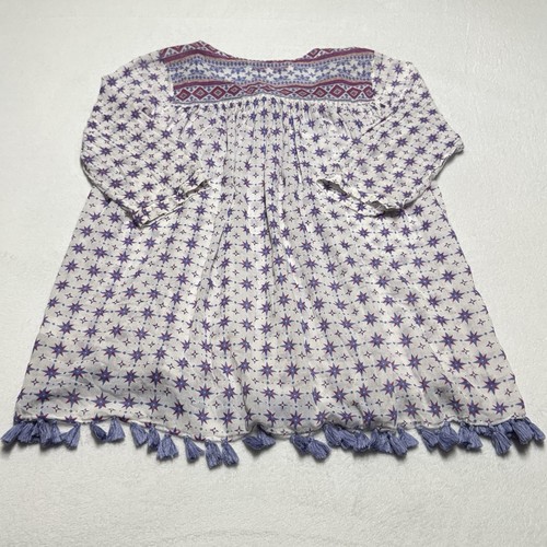 Ro’s Garden Seychelles Lilac Tunic Dress Women’s Large Boho Tuckernuck *Read* - Picture 3 of 13